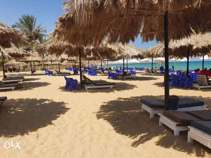 شاليه فرش فندقي بقرية بالميرا بيتش العين السخنه للعائلات Айн Сохна Екстериор снимка